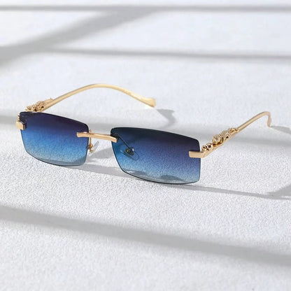 Chic Rimless Square Glasses